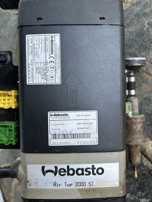 Печка за Камион Webasto