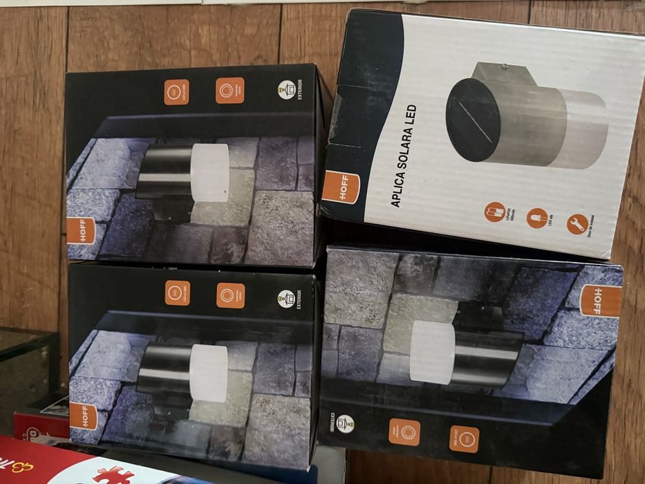Aplice solare Led pentru exterior