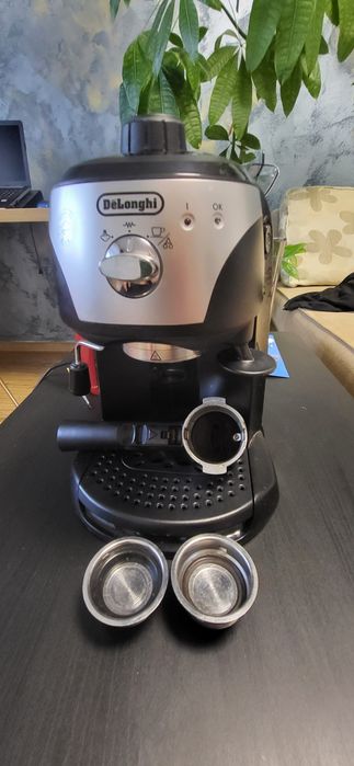 Espressor manual De'Longhi EC221.B 15 bari  1 l Dispozitiv spumare Sistem cappuccino Negru gri