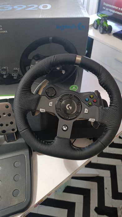 Волан с педали Logitech G920
