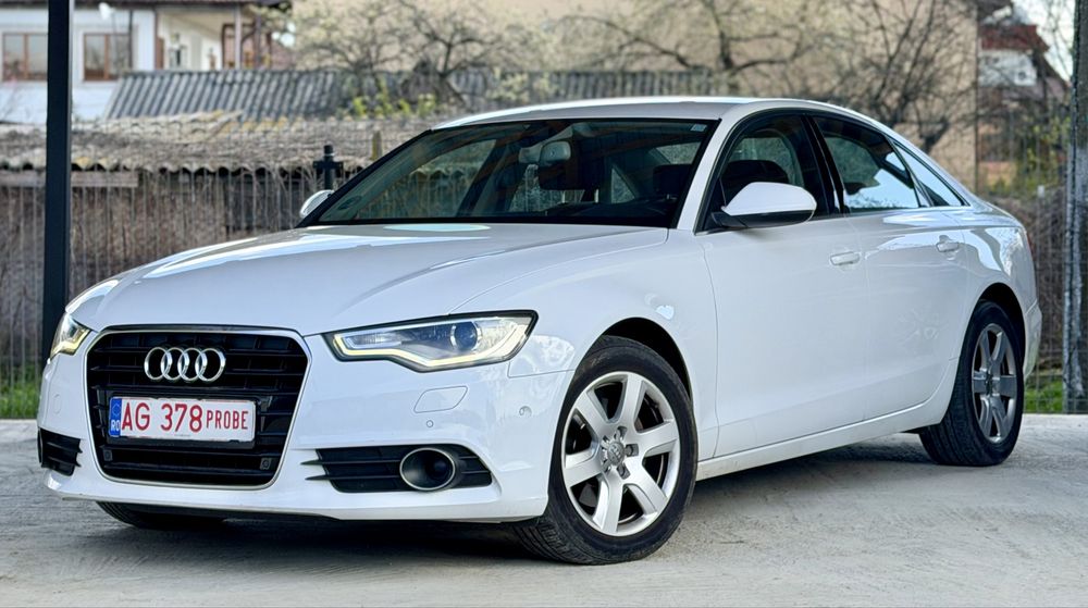 Audi A6 2015 2.0d 190cp distronic lane assist blind spot led rate/leasing