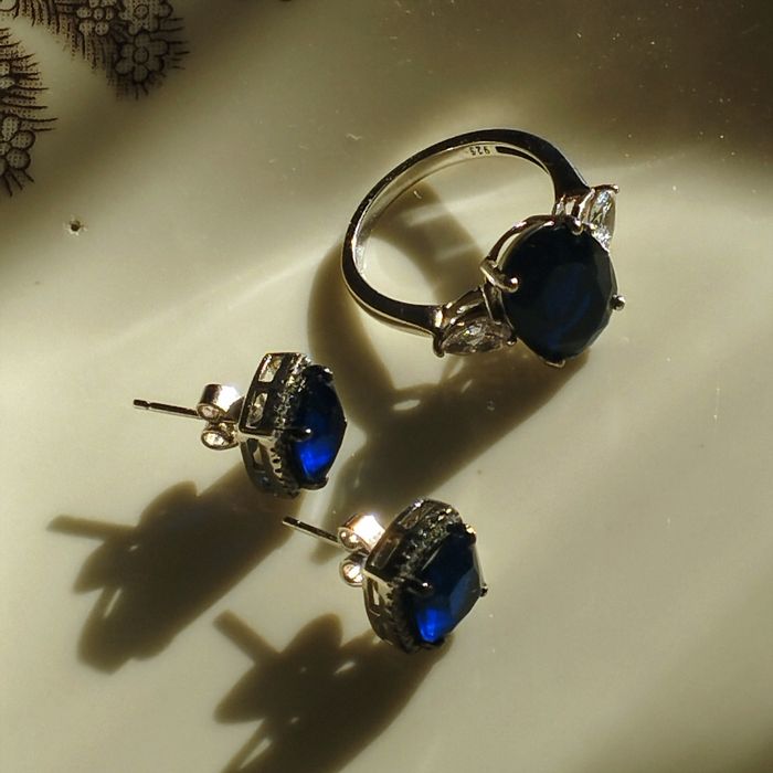 Комплект с Сапфирами