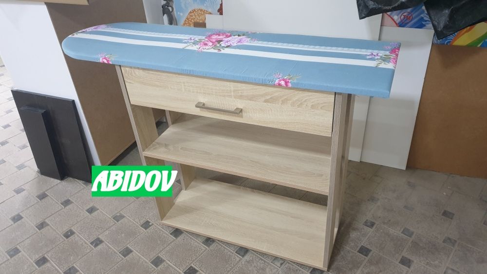 Гладильная доска комод на роликах , есть в наличии