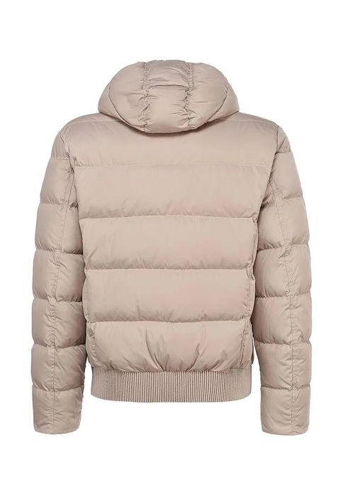 Куртка (пуховик) бежевого цвета от Lawine .