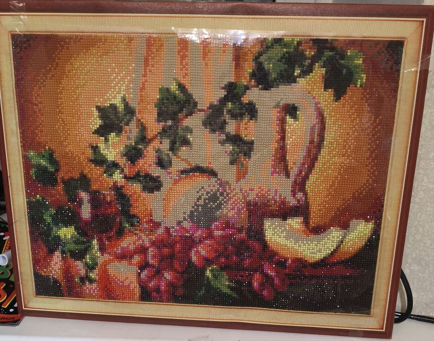 Картины алмазной выкладки.