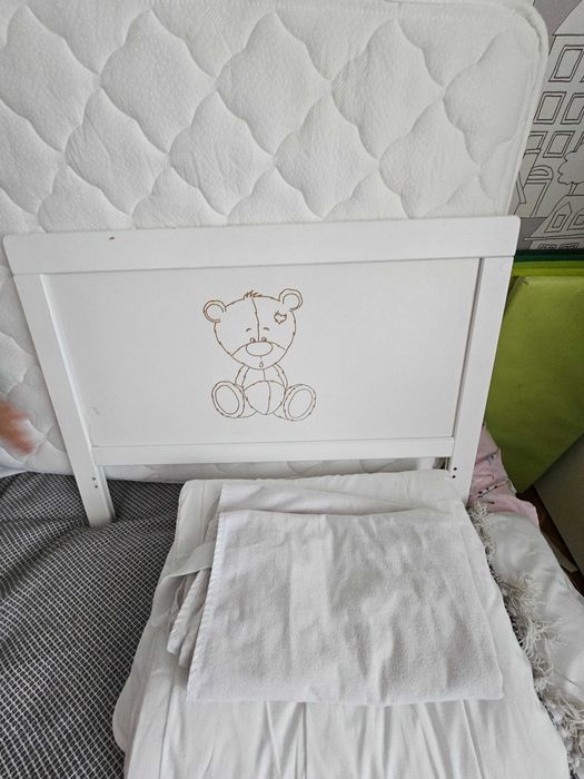 Кошара /легло за бебе и дете,размер 70×140,дървено е+ матрак