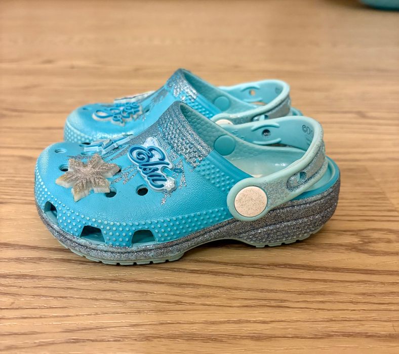 Papuci copii Crocs Frozen - Elsa