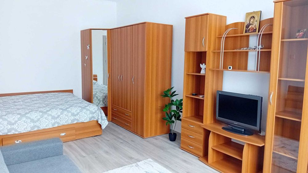 garsoniera de vanzare complet mobilata si utilata, noua.