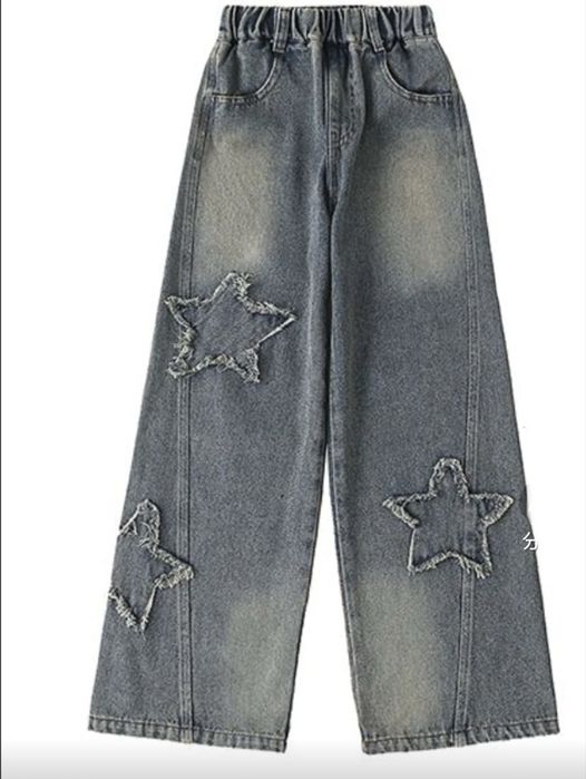 Джинсовые брюки для девочки