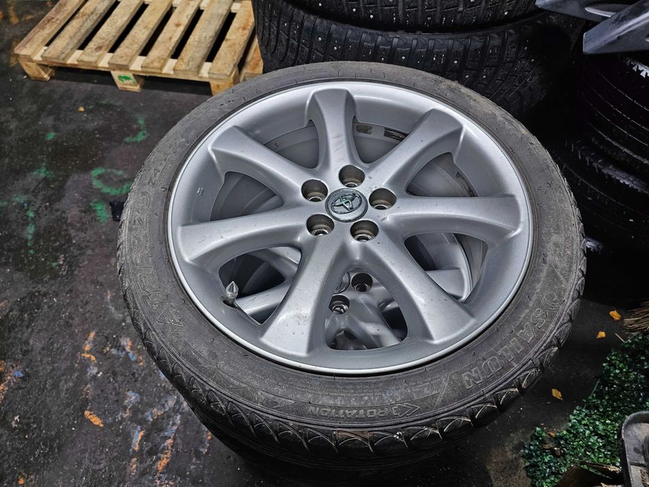 215-45-R17 TOYOTA Комплект дисков с резиной! 5х100