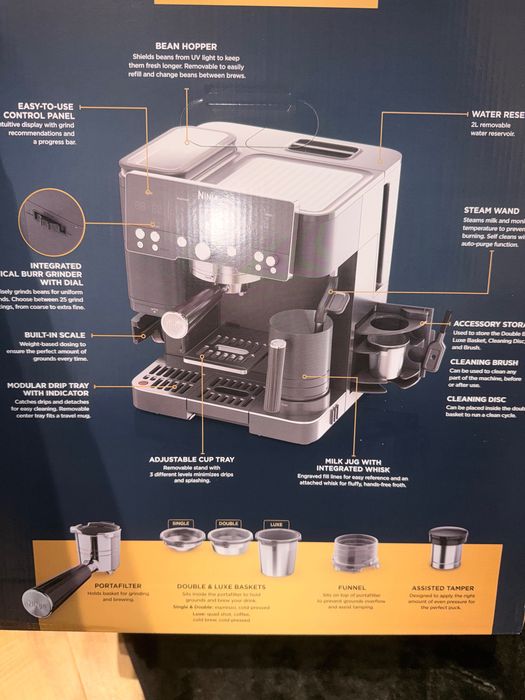 Кафемашина ninja luxe cafe premier series es 601