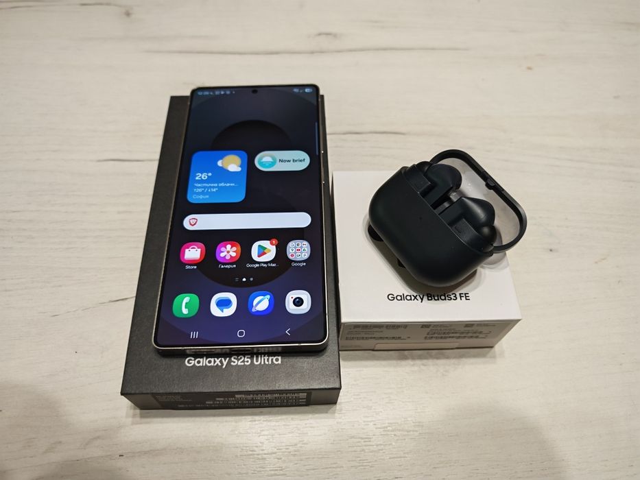 Като нов Samsung Galaxy S25 Ultra 512 GB Гаранция