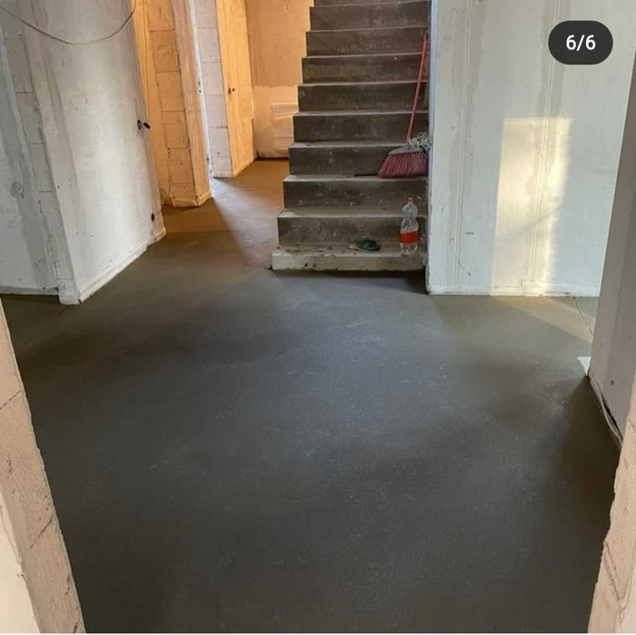 Стяжка пола за 1 день