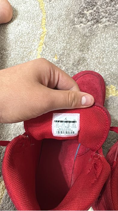 Jordan 1 red sueden