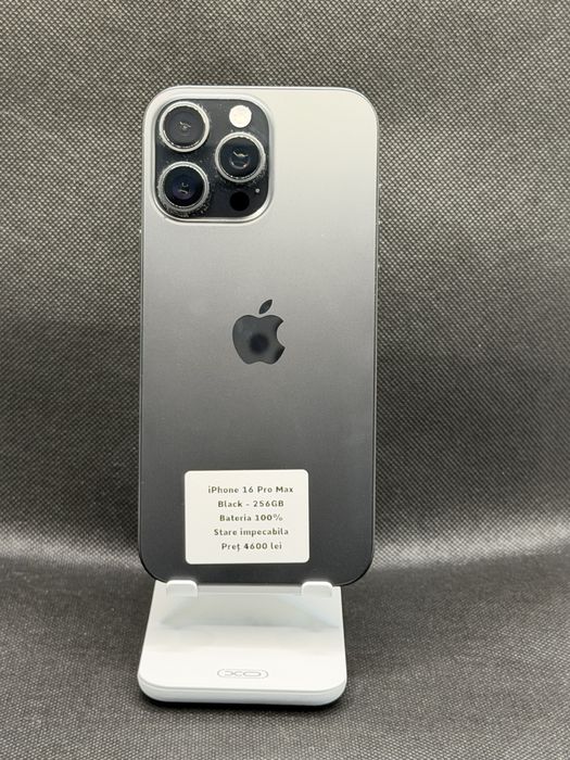 iPhone 16 pro Max Pret 4600 lei