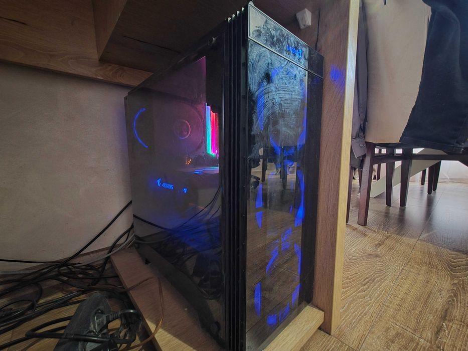 МОЩЕН Геймърски PC RTX 2060 AORUS / i5-9600K / 16GB RAM–ГОТОВ ЗА ИГРА!