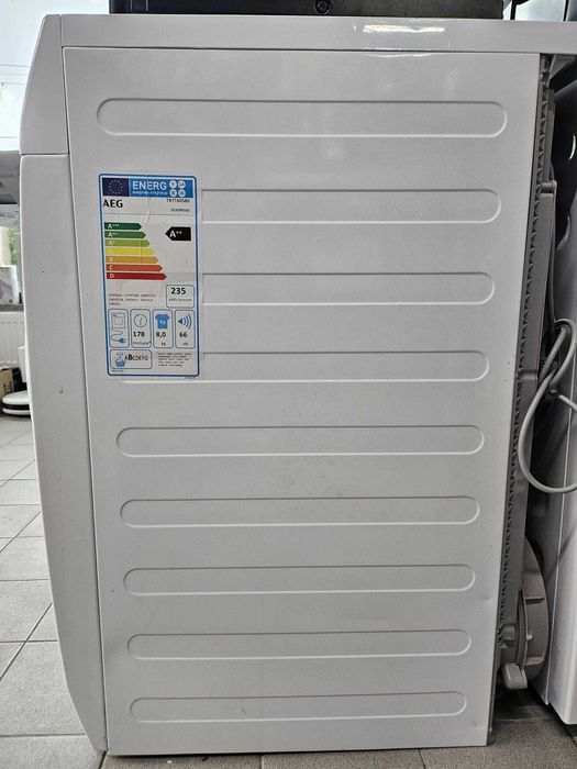 Uscător de rufe AEG TR7T60580 Seria 7000 SensiDry, 8 kg, A, Pompă Căldură +Factura +12LUNI GARANTIE