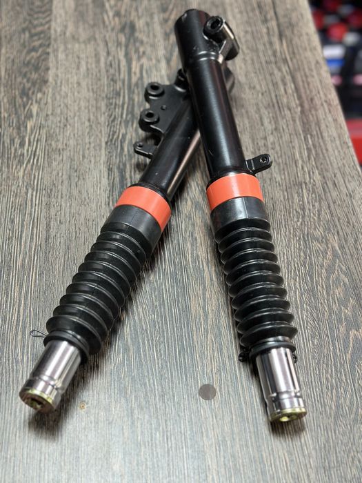 Амортизаторы передние Самурай (пара). Запчасти на Мопеды и Скутеры!