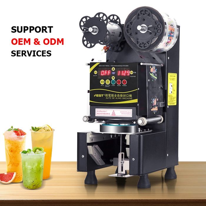Запайщик стаканов для Bubble Tea + 20 кг упаковки