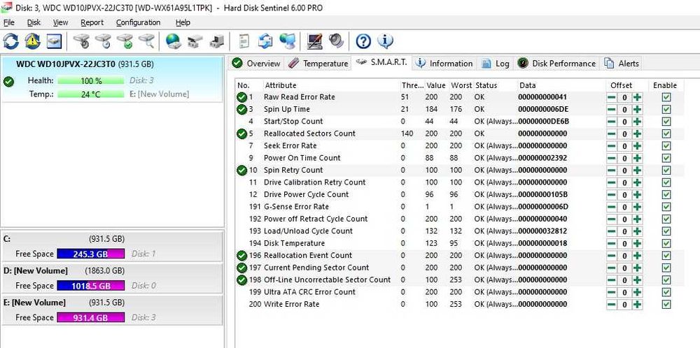 Hard Disk extern slim Orico 1TB, 5400rpm USB 3.0, 2.5" - poze reale