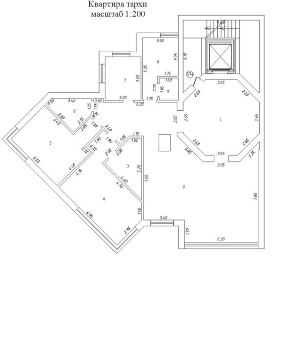 215 м² пентхаус, Мечеть Минор, Малика, Анхор