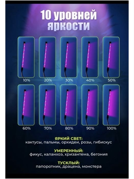 Уф лампа для растений