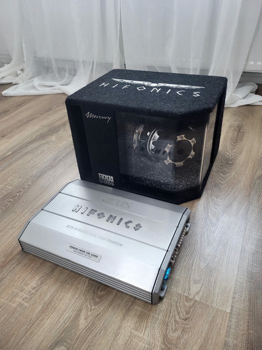 Subwoofer Hifonics +Amplificator Hifonics
