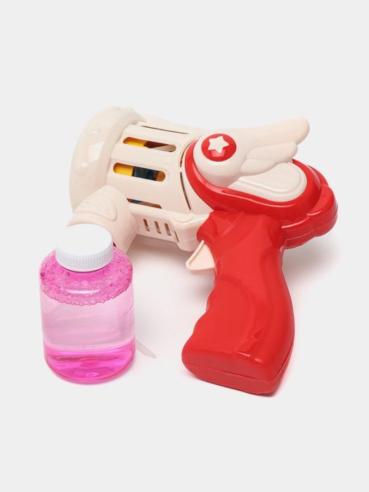 (Sf-12) "СУПЕР АКЦИЯ"  Пистолет генератор мыльных пузырей для детей