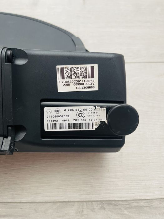 Оригинална щора и мрежа за багажник за Mercedes C class W205 след 2020