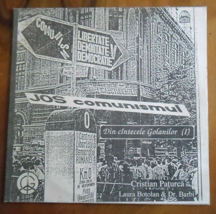 Disc vinil - Din cântecele golanilor - Jos comunismul