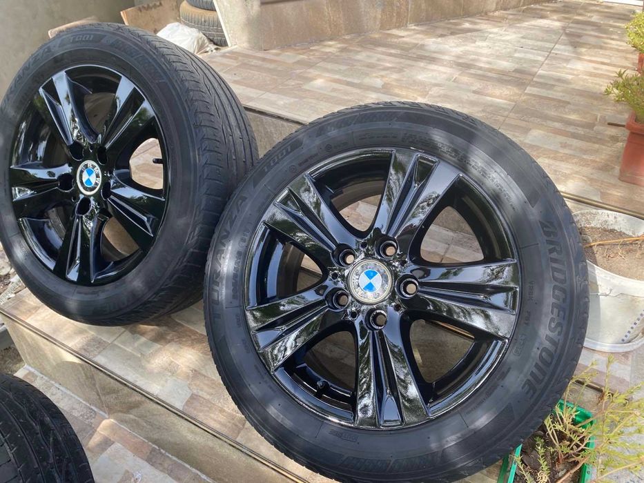 Алуминиеви джанти 5x120 16 с гуми за BMW
