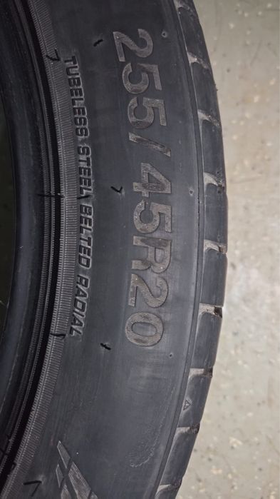 Летние шины 255/45/20