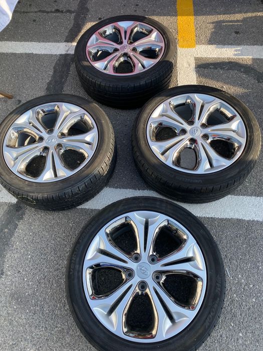Jante 17 Hyundai Tucson Santa Fe Kona Sonata i20 i30 i40 Ioniq ix20 ix35 r17+anvelope