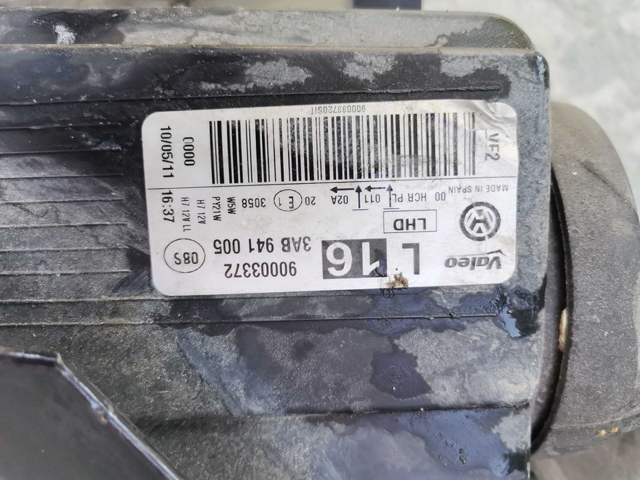 Ляв L Фар Фолксваген Пасат/Volkswagen Passat7 Golf 7