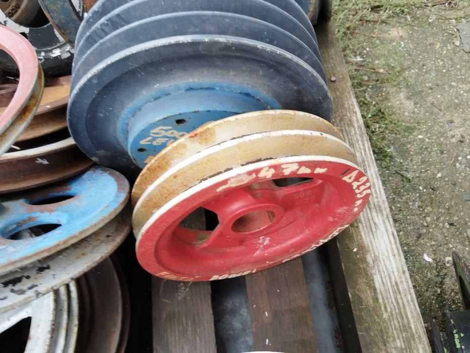 Fulie cu 2 canale de 22 mm