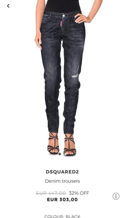 Blugi Dsquared dama