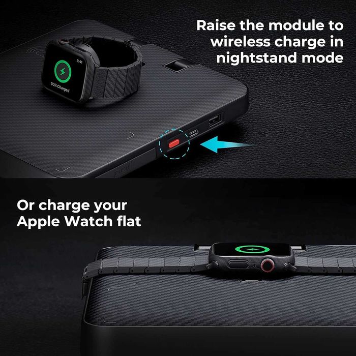 Statie de incarcare Pitaka Air Omni 6 in 1 - Apple sau USB-C Android