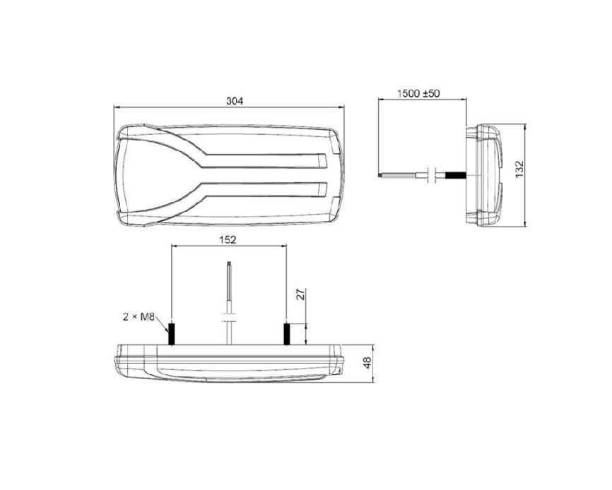 Lampa HORPOL, lampa remorca/platforma