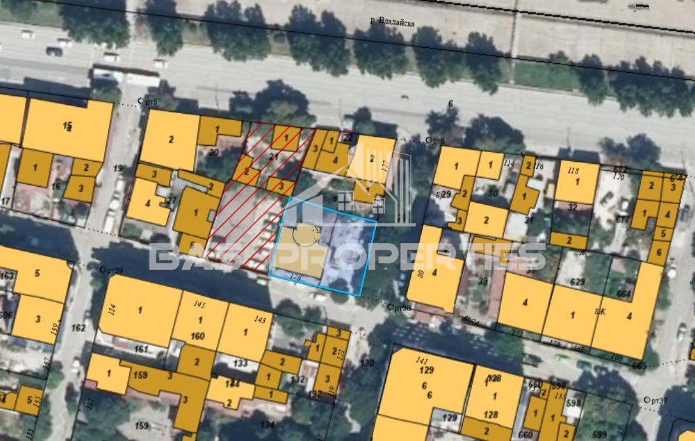 Продава се Парцел в София, Център - 507 кв.м за 1801 €/кв.м - Снимка #1