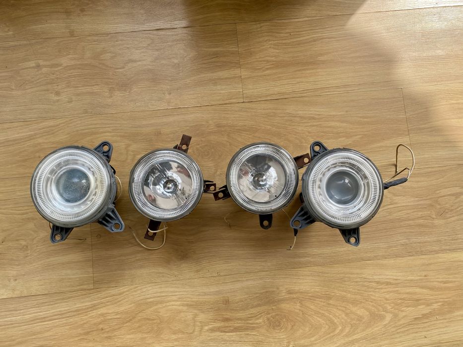 Фарове Depo BMW E34 с ейнджъл айс
