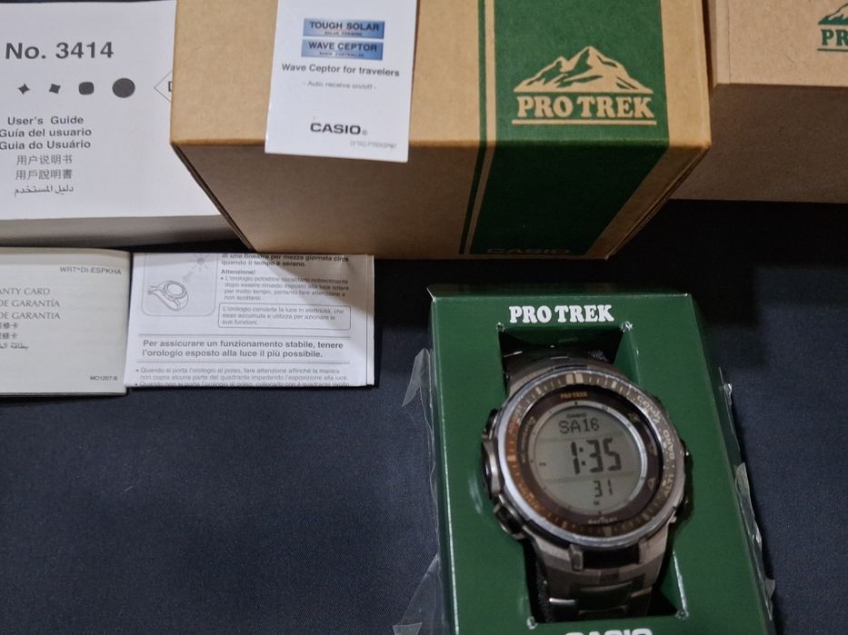 Элитные ручные часы CASIO PRV-3000T