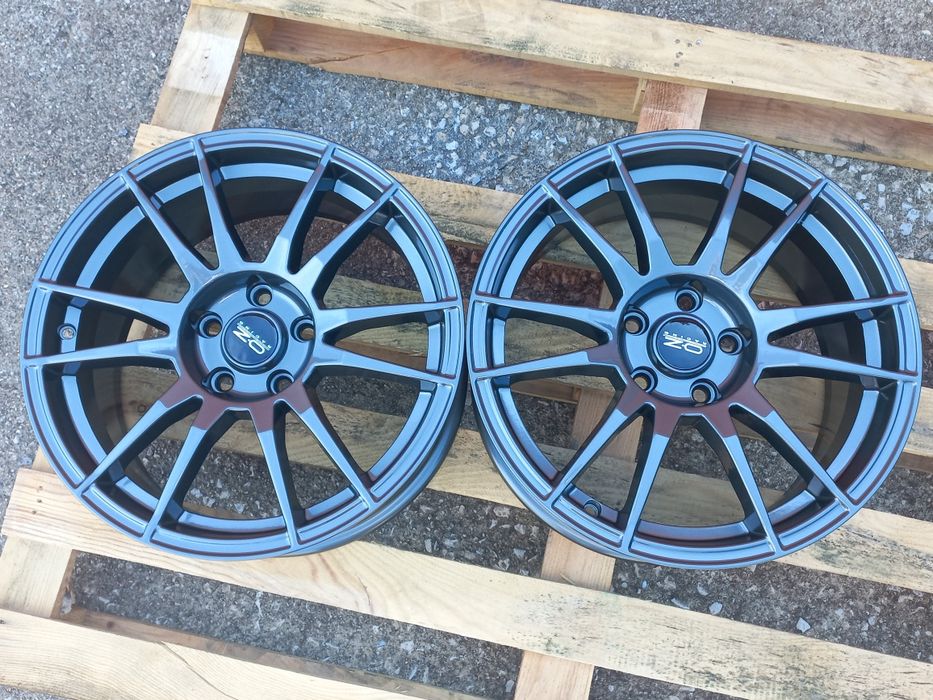 17"O.Z 5x112 Vw Audi Škoda Seat Mercedes 7.5Ж ет35 Гънметал