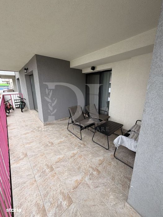 Apartament cu 2 camere + terasă generoasă de 23,5 mp – Zona Vivo