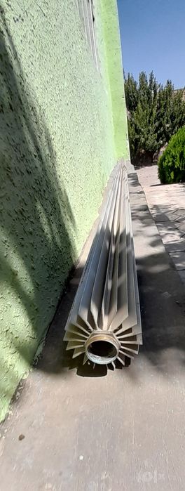 4,60 metrli finil metall quvurlari 50 dona