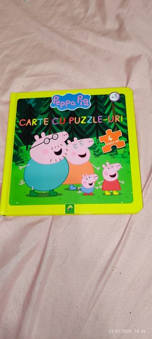 Carte puzzle Peppa Pig