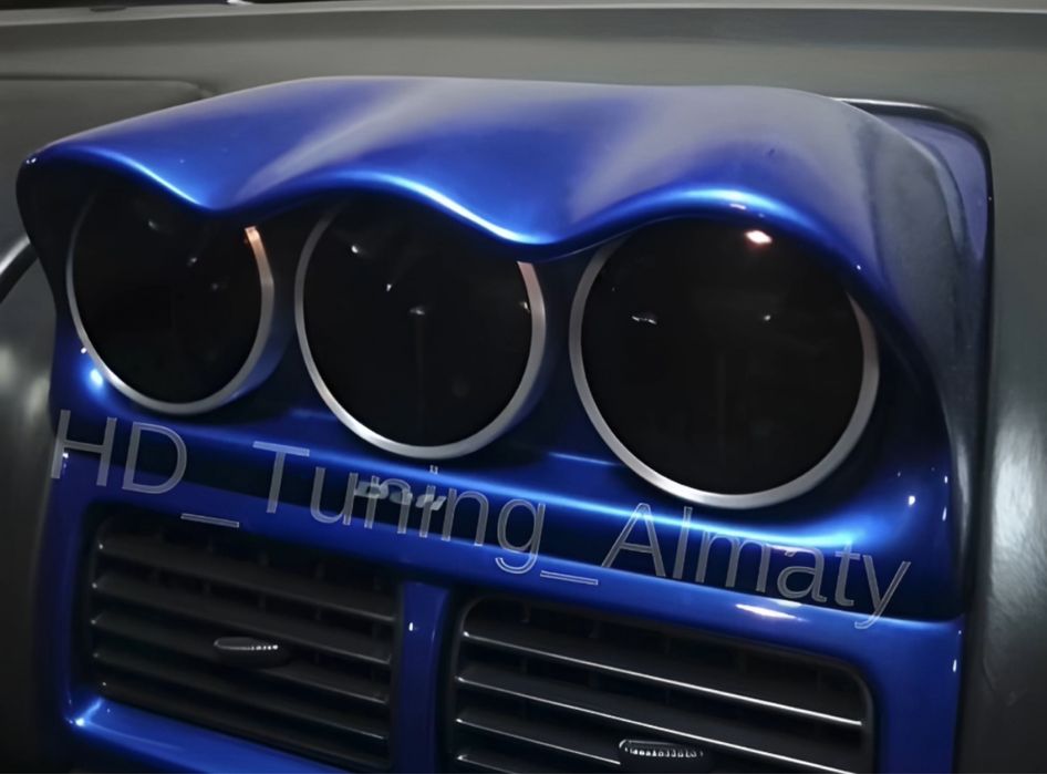 Подиум под датчики на панель Subaru Forester SF