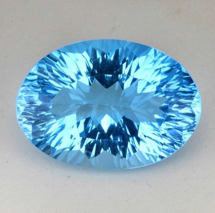 Topaz albastru natural Swiss Blue 41.19 ct
