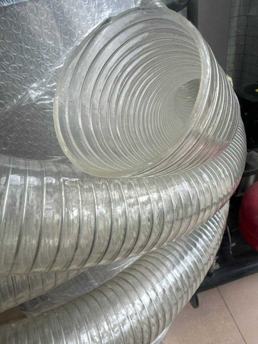 Гофро шланг прозрачный 25 mm  200 mm