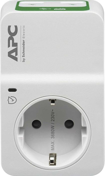 Предпазител, контакт от пренапрежение 2x USB, 2 модела, Германия