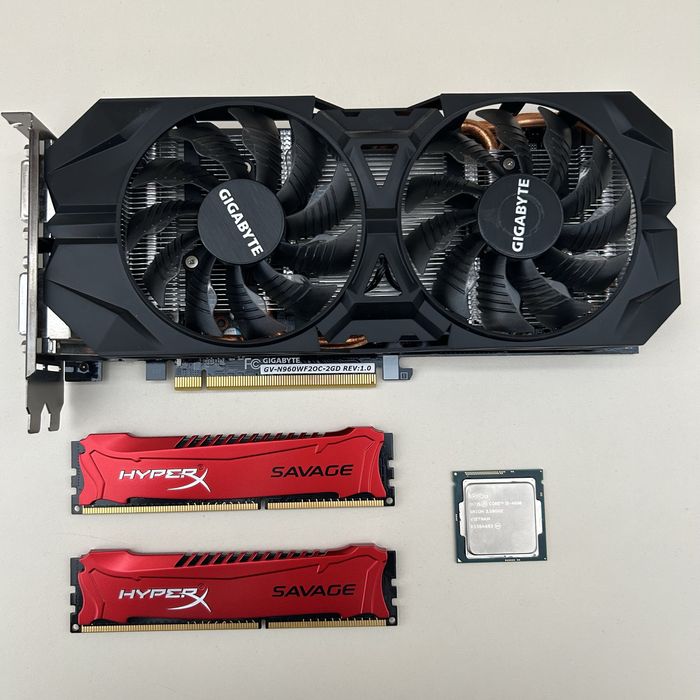 I5 4690 + GTX 960 + 8 GB RAM